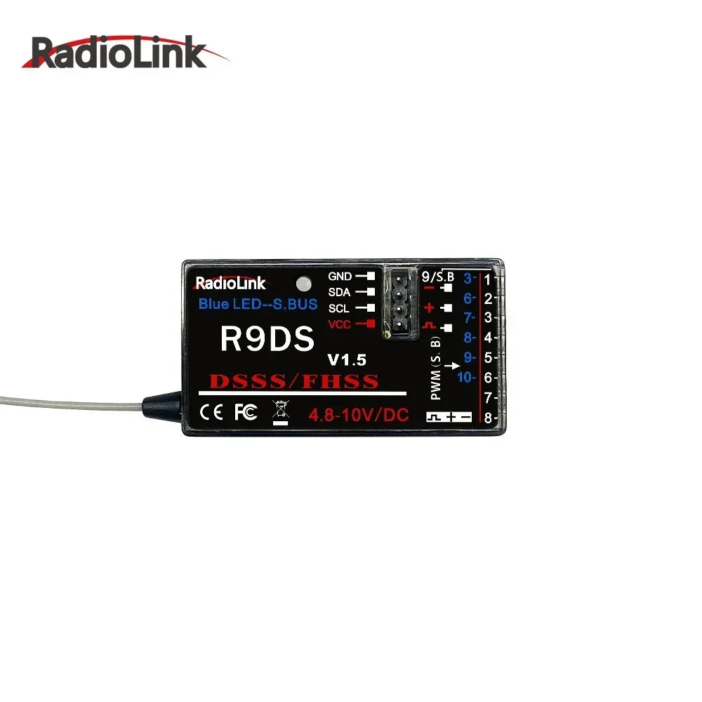 Radiolink R12DSM/ R12DS/ R9DS/ R8FM/ R8EF/ R8SM/R8XM/ R8FG/R8FGH/R7FG/R6DS/R6DSM/R6F/R6FG/R4FGM Empfänger