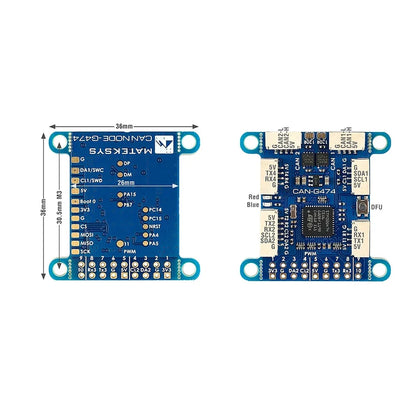 MATEK MATEKSYS AP_PERIPH CAN NODE CAN-G474