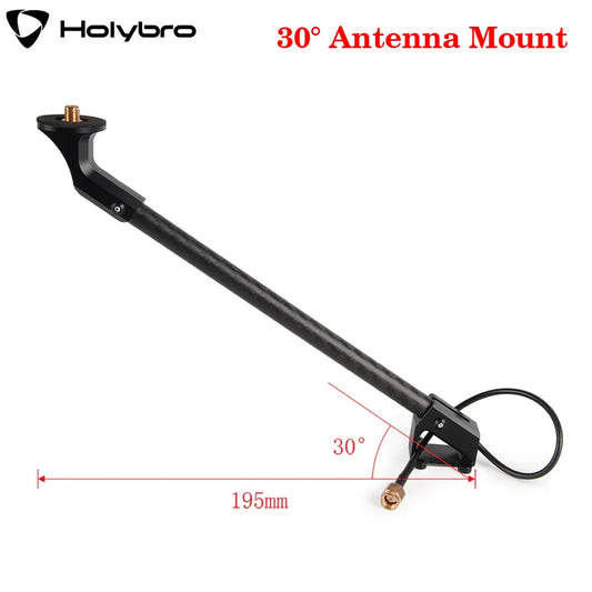 Holybro 30° Antenna Mount, Aluminum+carbon Fiber Tube