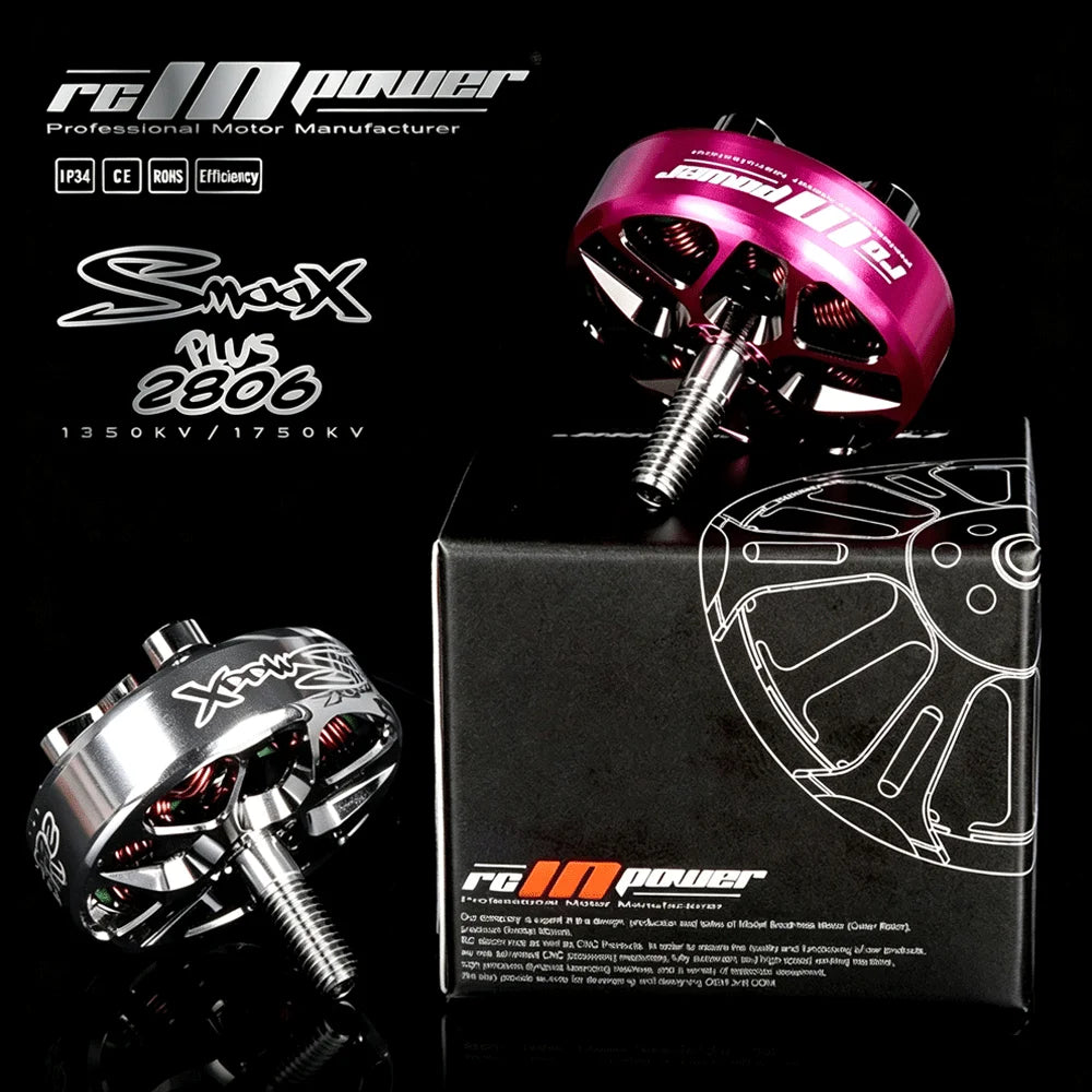 RCinpower SmooX 2806 Plus 1350KV/ 1750KV Brushless Motor