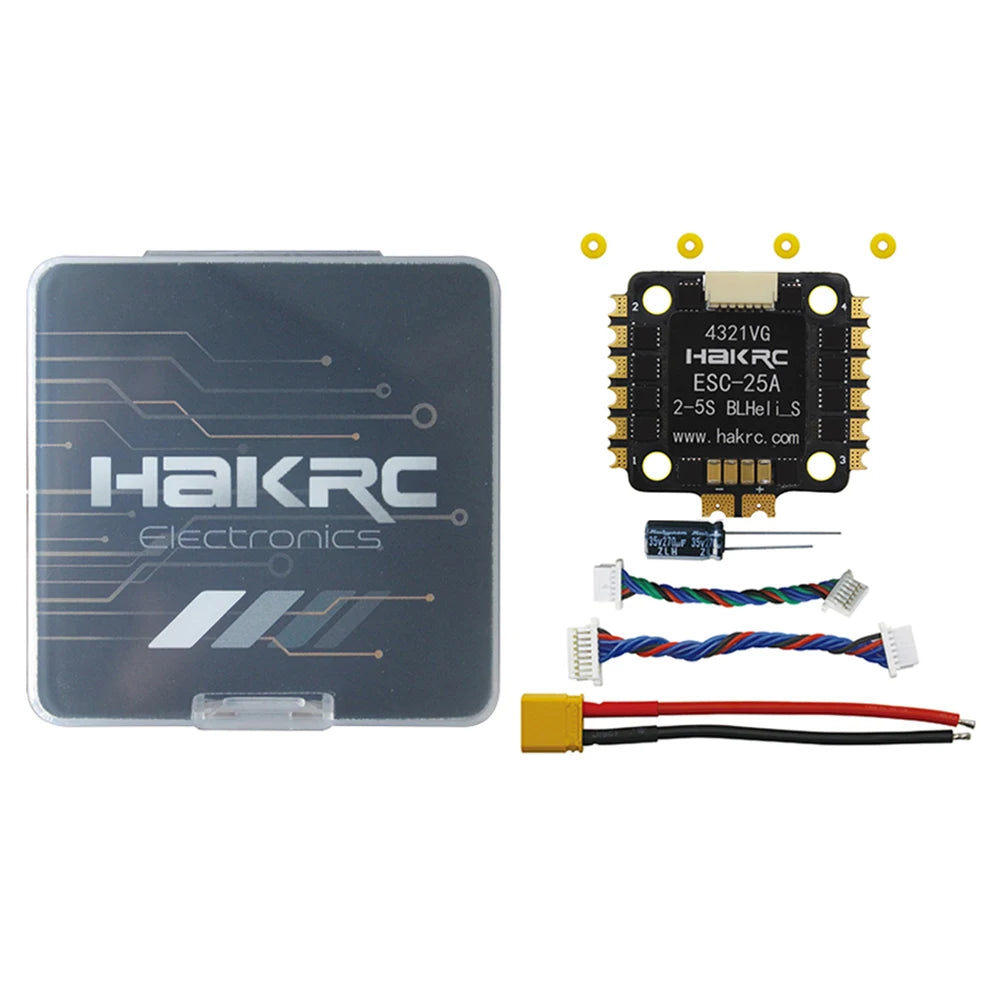 HAKRC 15A/ 25A Mini 4in1 BLHELI_S  Brushless ESC