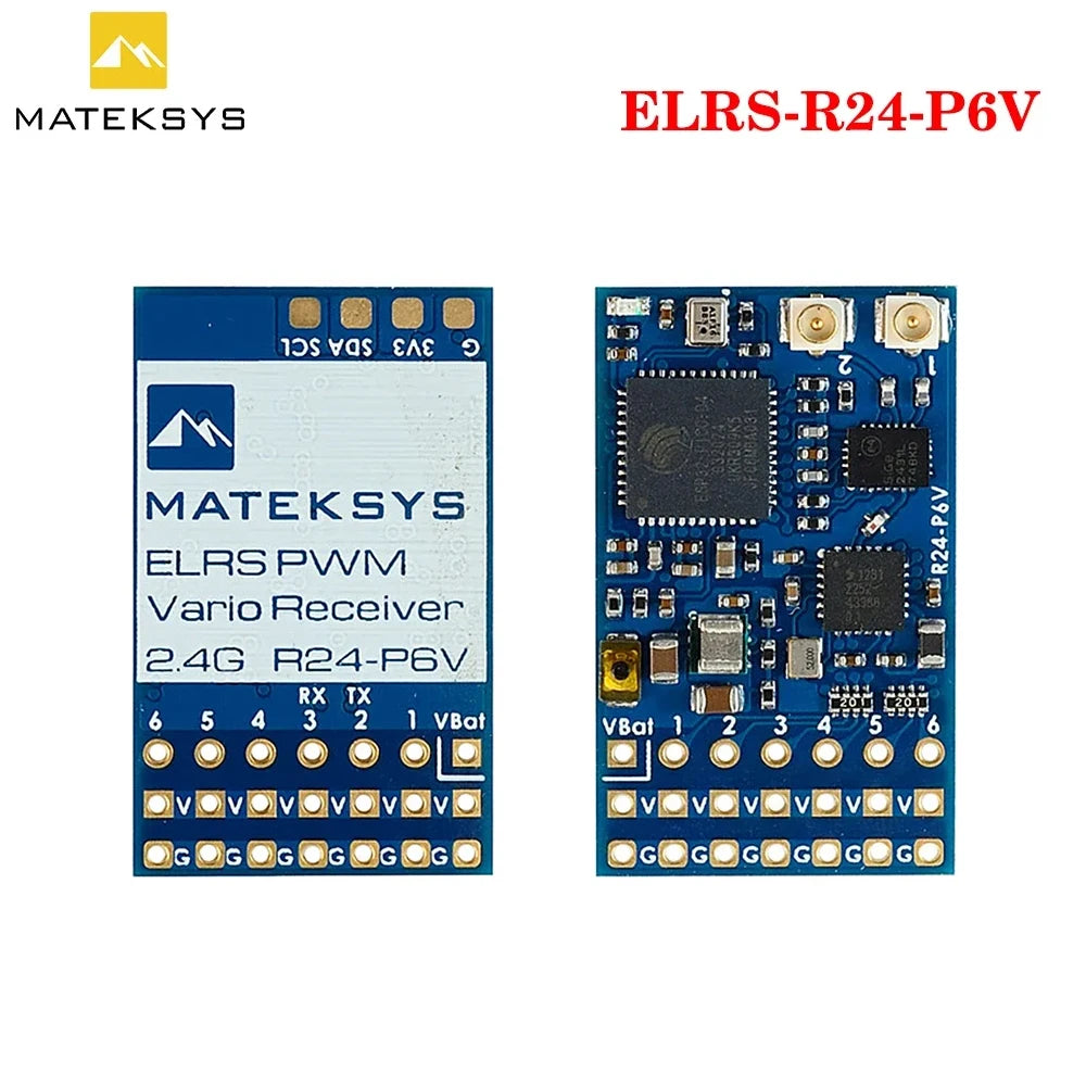 MATEK MATEKSYS EXPRESSLRS 2.4GHZ PWM VARIO RECEIVER, R24-P6V