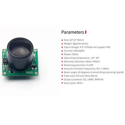 RadioLink SUI04/ SU04 Sensor Ultrasonic Sonar Module Autonomous for PIXHAWK/ Mini Pix/ TURBO Pix and Open Source PIXHAWK FC