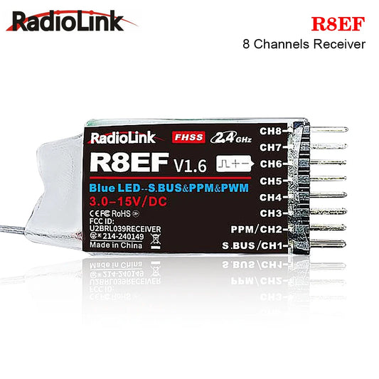 Radiolink R8EF 8 Channels 2.4Ghz Receiver