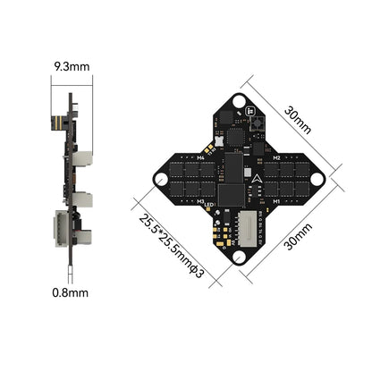 IFlight Borg G4 1S AIO All-in-one Integrated onboard ELRS 2.4GHz receivr