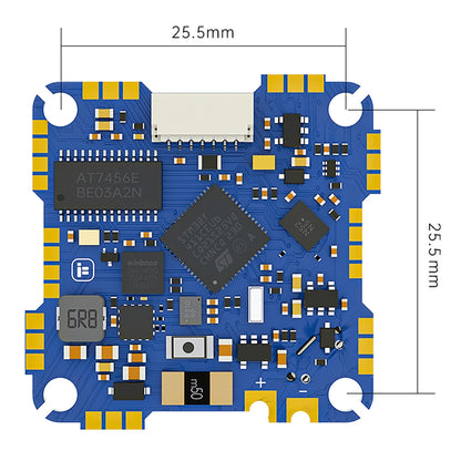 IFlight Whoop F411 F4 20A AIO Board (BMI270) BLHeli-S 5V 2A USB Micro