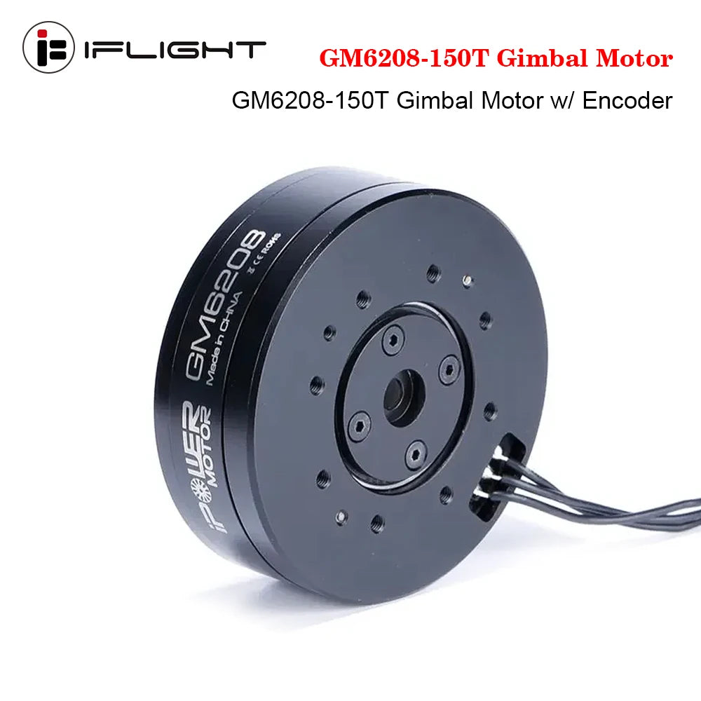 IFlight IPower Motor GM6208 150T mit AS5048A 6208 Hohlwellen-Brushless-Gimbal-Motor