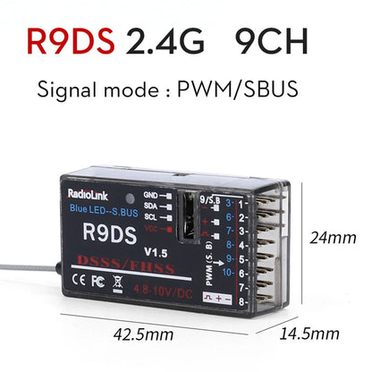 Radiolink R12DSM/ R12DS/ R9DS/ R8FM/ R8EF/ R8SM/R8XM/ R8FG/R8FGH/R7FG/R6DS/R6DSM/R6F/R6FG/R4FGM Empfänger