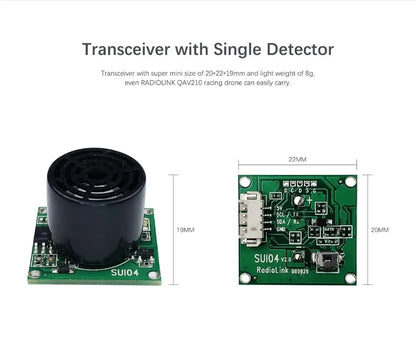 RadioLink SUI04/ SU04 Sensor Ultrasonic Sonar Module Autonomous for PIXHAWK/ Mini Pix/ TURBO Pix and Open Source PIXHAWK FC