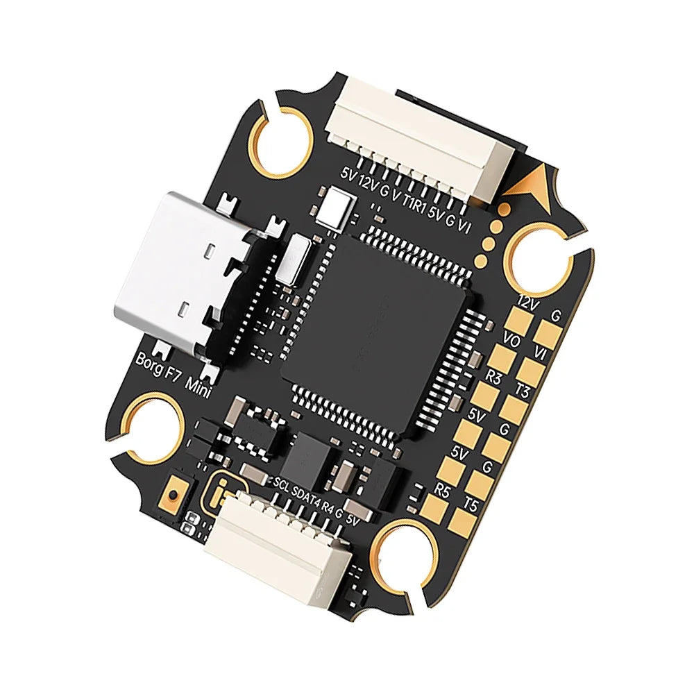 IFlight Borg F7 Mini Flight Controller Stack ICM42688 Flash 32MB avec 60A Mini BL32 (ESC 32Bit) 2-6S