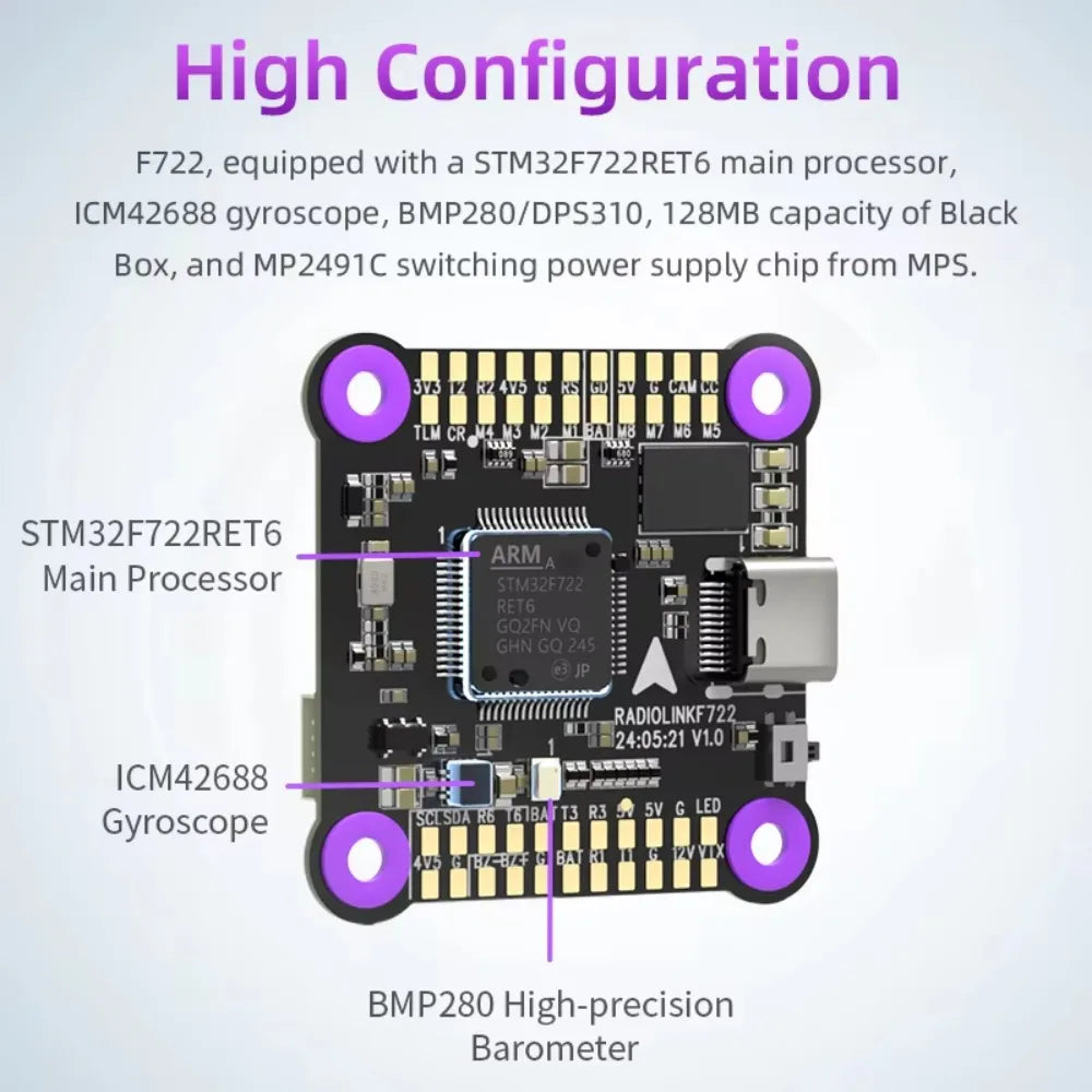Radiolink F722 Flight Controller