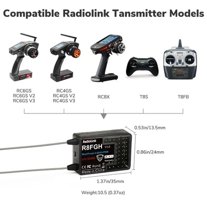 Radiolink R8FGH Gyro Receiver