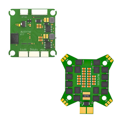iFlight BLITZ F745 Stack STM32F745 mit BLITZ F745 Flight Controller / BLITZ E55 4IN1 ESC 2-6S 30,5 mm