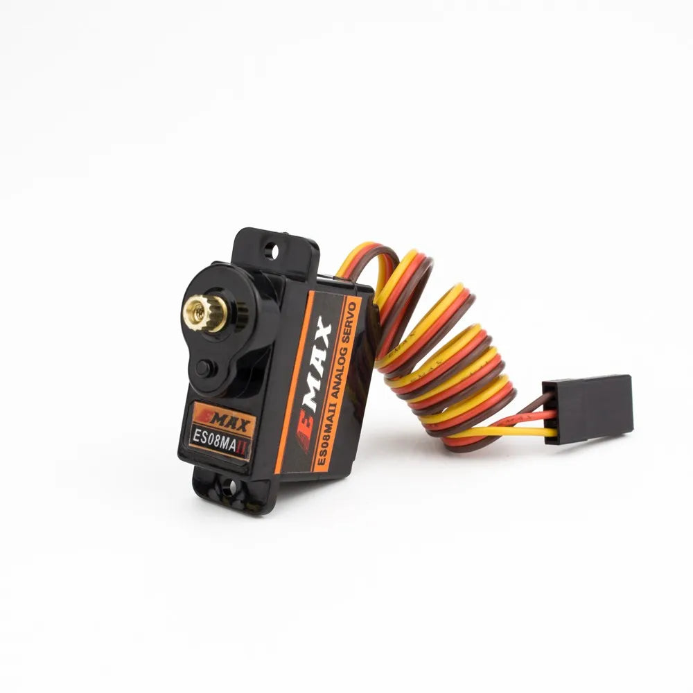 EMAX ES08MA II 12g Mini Metal Gear Analog Servo / ES08MD II 13g Mini Metal Digital Servo