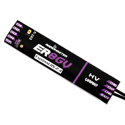 RadioMaster ER8G & ER8GV 2.4GHz ELRS PWM Receiver