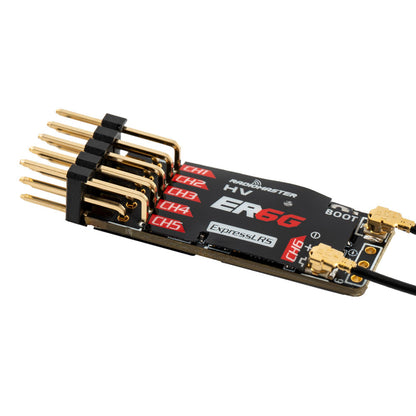 RadioMaster ER6G & ER6GV 2.4GHz ELRS PWM Receiver