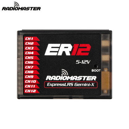 RadioMaster ER12 PWM - Dual-Band GEMINI and GEMINI-X Receiver