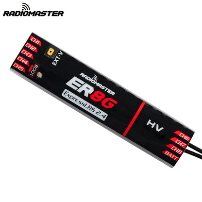 RadioMaster ER8G & ER8GV 2.4GHz ELRS PWM Receiver