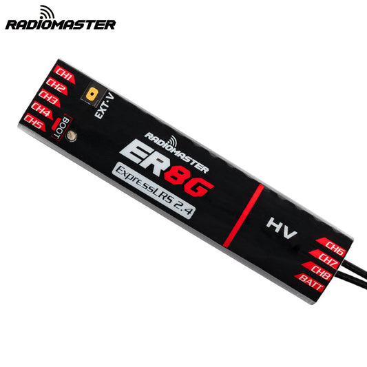 RadioMaster ER8G & ER8GV 2.4GHz ELRS PWM Receiver
